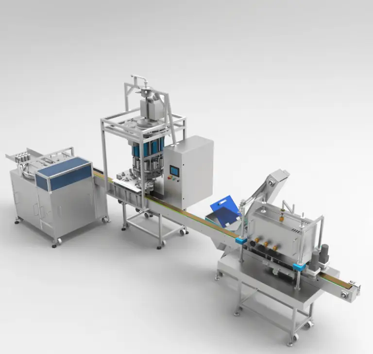 Linea de embotellado volumetrico electronico